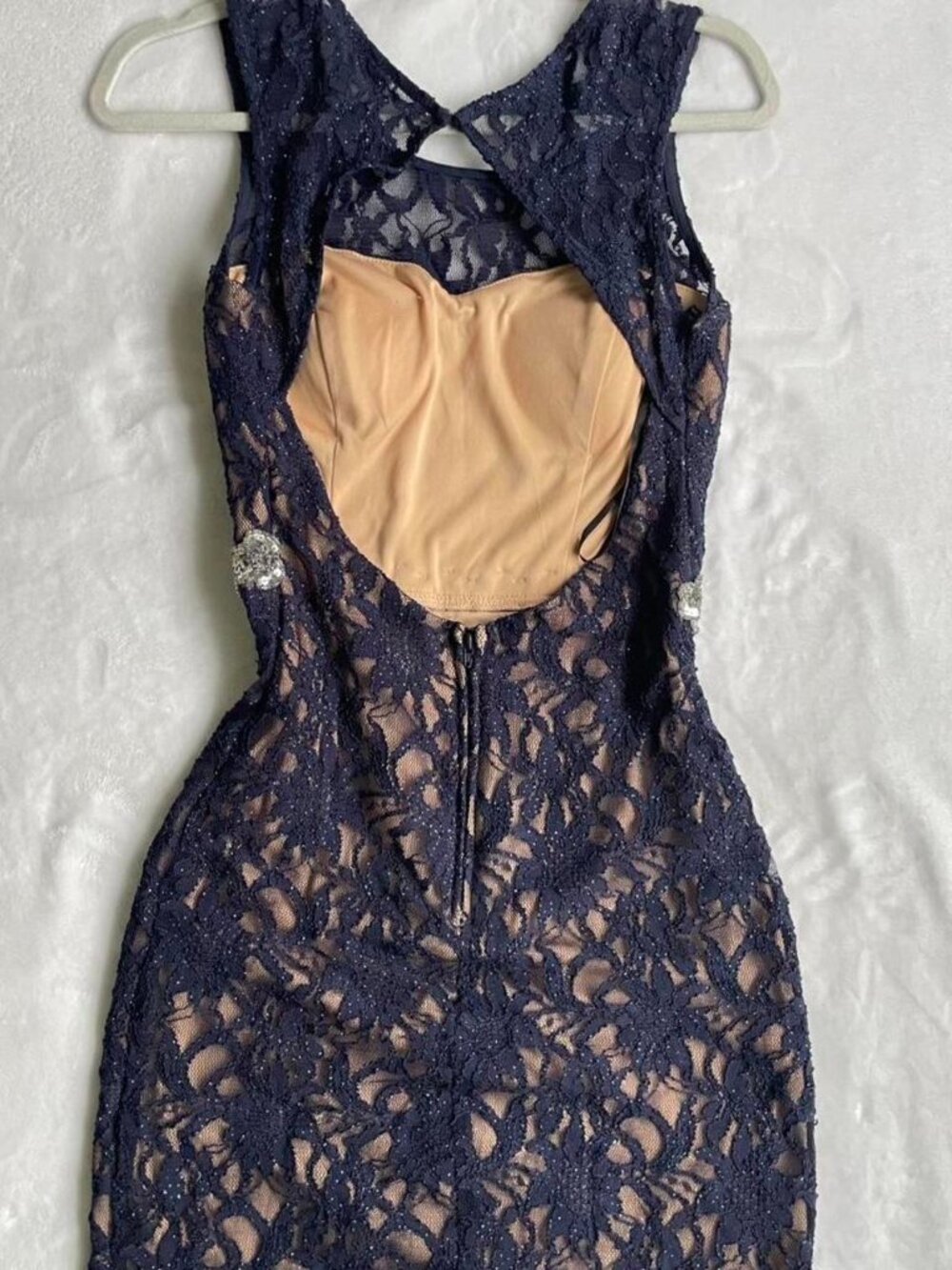 Women's Navy and Blue Dress